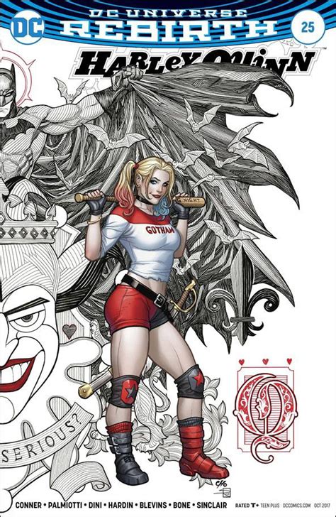 Harley Quinn 25 Frank Cho Variant Cover 2017 Vfnm Dc Comics