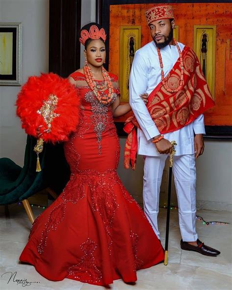 100 Unique Nigeria Brides And Grooms Wedding Outfits Style Bride