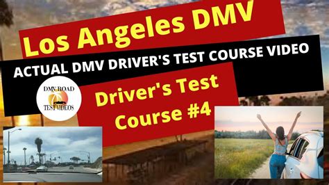 Actual Test Route Los Angeles Dmv Drivers Test Route 4 Behind The