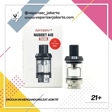 Please note that the pictures are for reference only, there might be minor changes without notice. ARTERY NUGGET AIO TANK (Authentic) - Toko Vapor Jakarta ...