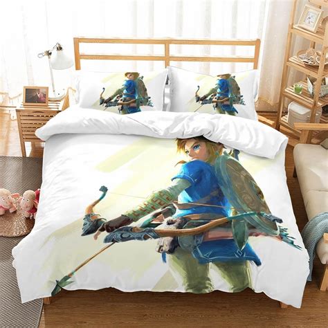 3d Customize The Legend Of Zelda Breath Of The Wild Bedding Set Duvet