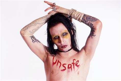 Marilyn Manson Naked Photoshoot