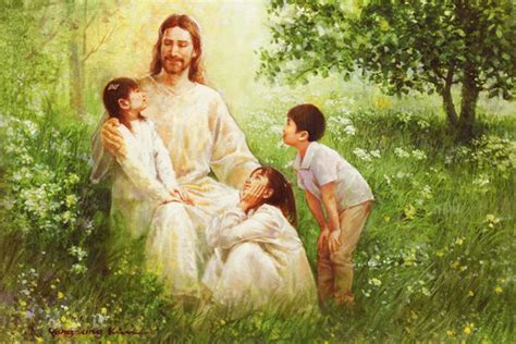 Jesus Christ And Children