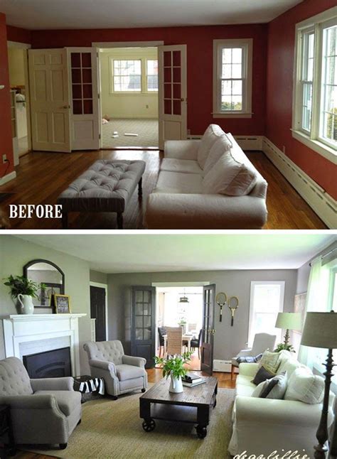 These Before And After Home Makeovers Will Instantly Inspire Your DIY Project Living Room