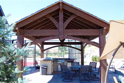 So if you like the idea of a gazebo but are a little unsure about taking it on from scratch this kit will help you out drastically. Sumptuous 16x20 frame in Patio Salt Lake City with Cedar ...