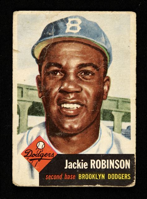 Review Of Jackie Robinson Baseball Card Values References Inspirearc