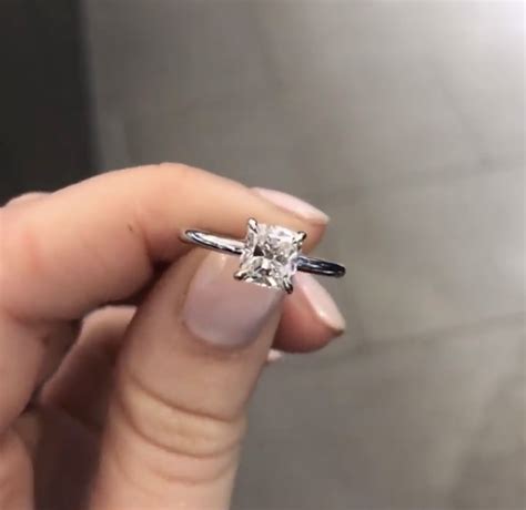 Each engagement ring is carefully handcrafted by an expert jeweller to maintain the highest quality. Classic engagement ring big look for the less value ...