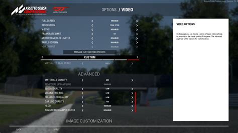 Assetto Corsa Competizione Best Graphic Fps Balanced Settings In