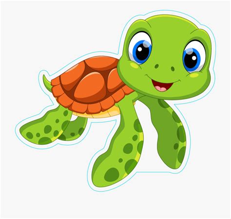 Cute Sea Turtle Clipart Clip Art Library