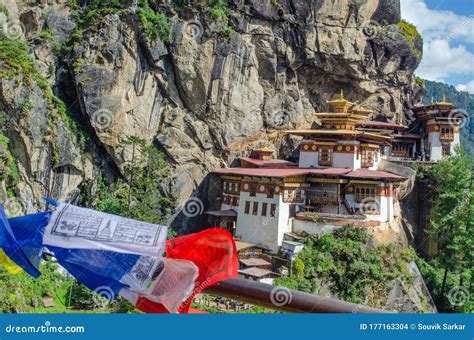 The Sacred Buddhist Monastery Known As Tiger S Nest Located In The