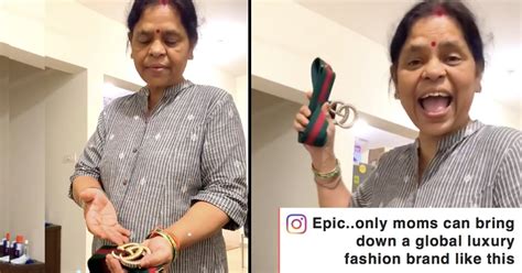 mother calls daughter s rs 35000 gucci belt a school belt internet goes crazy after watching video