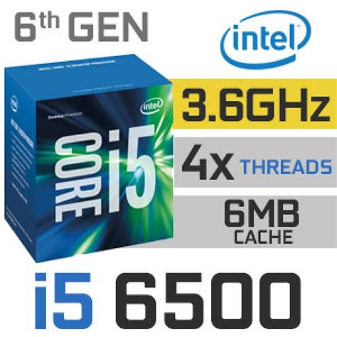 Procesador Intel Core I5 6500 1151 6ta Generacion 5 Para Pago En