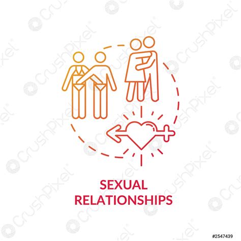 Sexual Relationships Concept Icon Stock Vector 2547439 Crushpixel