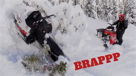 Early Season Snowmobiling Deep Powder 11 18 17 Youtube