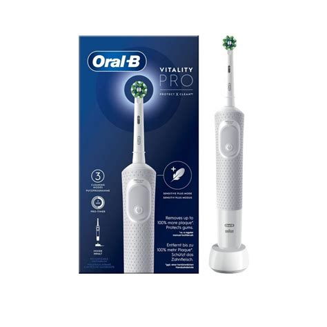 Buy Oral B Vitality Pro Protect X Clean Box Electric Toothbrush White · South Korea