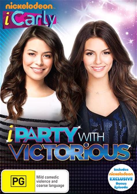 Icarly Iparty With Victorious Nickelodeon Dvd Sanity
