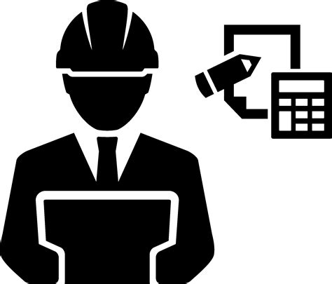 Engineer Clipart Construction Plan Blue Safety Icon Png Clip Art Library