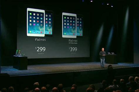 Ipad Mini 2 Unveiled With Retina Screen 64 Bit A7 Power For 400