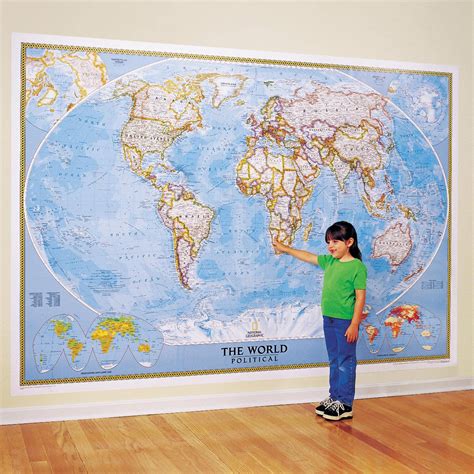 Large Wall World Map World Maps