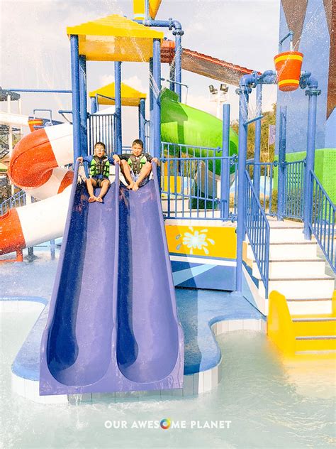 subic water park hopping inflatable island adventure beach aqua planet our awesome planet