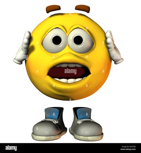 Emoticon Frightened Stock Photos And Emoticon Frightened Stock Images Alamy