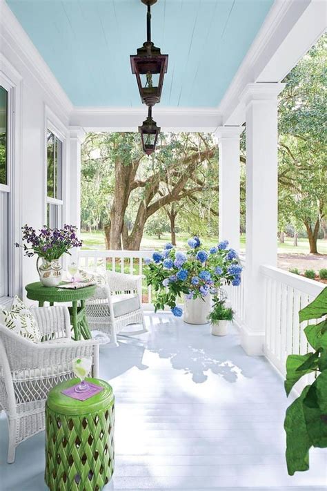 Beautiful And Colorful Porch Design 13 Front Porch Decorating Porch