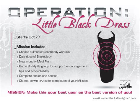 My Little Black Dress Challenge Starts October 29th Little Black