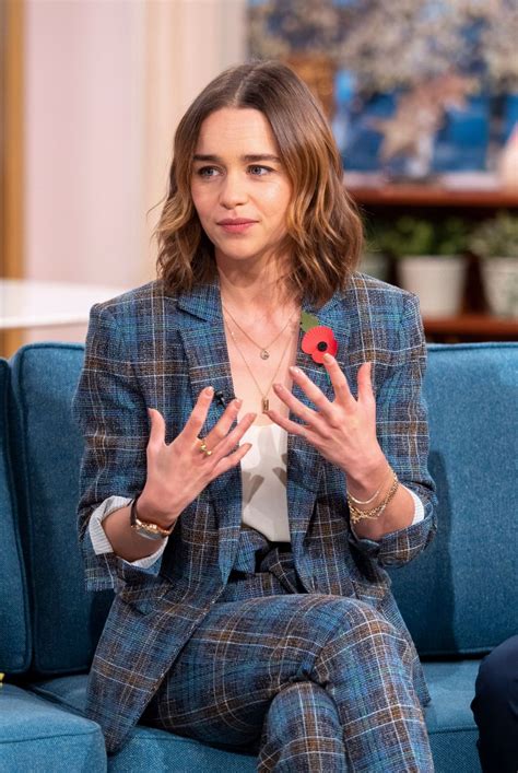 Emilia Clarke At This Morning Show In London 11112019 Hawtcelebs