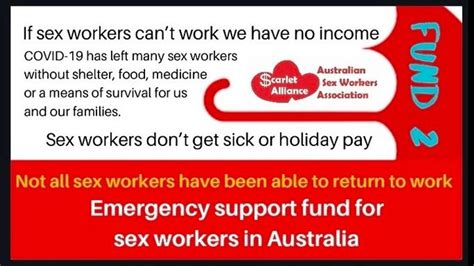 Emergency Support Fund For Sex Workers In Australia Chuffed Non Profit Charity And Social