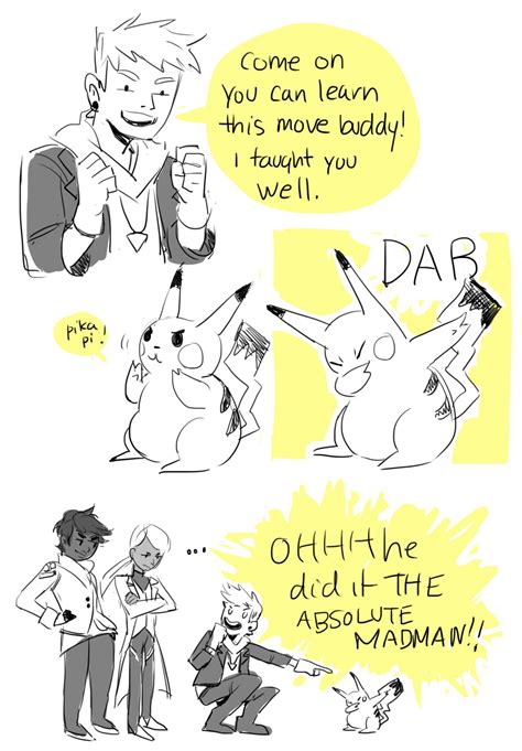 Spark Teaching Pikachu To Dab Pokemon Comics Pokemon Memes Pokemon Funny Pokemon Team