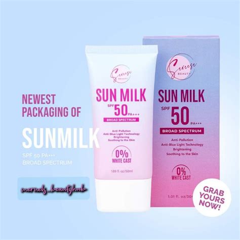 Onhand Sereese Beauty Sun Milk Ver2 Spf 50 Pa Broad Spectrum