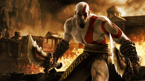 Papel De Parede Deus Da Guerra Kratos X Aleksandra Papel De Parede Para