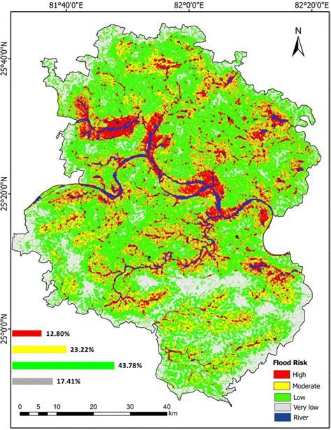 flood risk map produced by gis ahp process download scientific diagram