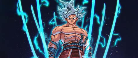 2560x1080 Samurai Goku Ultra Instinct 2560x1080 Resolution Hd 4k