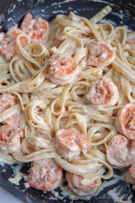 Can i add cream cheese to this? Creamy Shrimp Alfredo Pasta | Рецепт | Рецепты здоровой ...