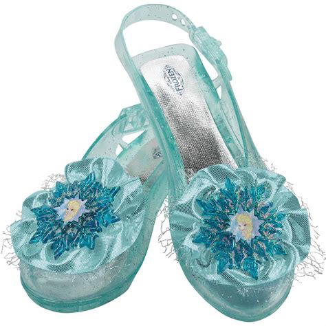 Disneys Frozen Child Elsa Shoes Halloween Accessory