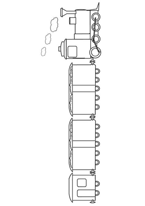 Collection of train coloring pages. Free Printable Train Invitation Templates (14 Image ...