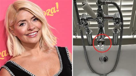Holly Willoughby Deletes Bath Photo After Users Spot Her Reflection On The Chrome Taps Lmfm