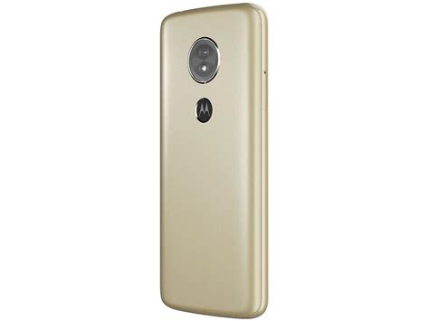 Smartphone Motorola Moto E5 32gb Ouro 4g Quad Core 2gb Ram Tela 57