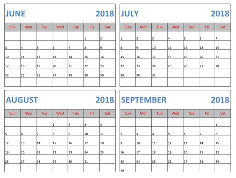 Download June July August 2018 Calendar – Oppidan Library