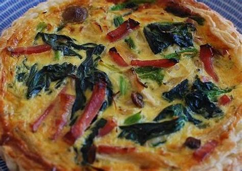 Easy Quiche With Frozen Puff Pastry Recipe By Cookpad