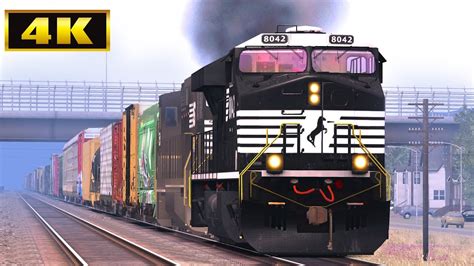 Norfolk Southern Freight Trains 🔲 Youtube