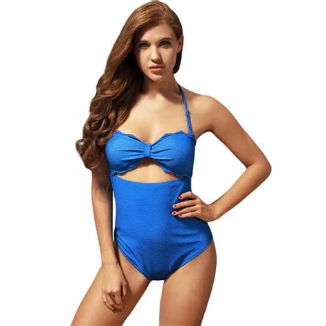Women 2018 One Piece Swimsuit Sexy Bathing Suit Bodysuit Piece Swimsuit Dropshipping Chest