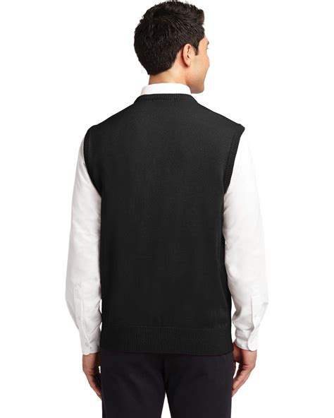 Port Authority Sw301 Value V Neck Sweater Vest