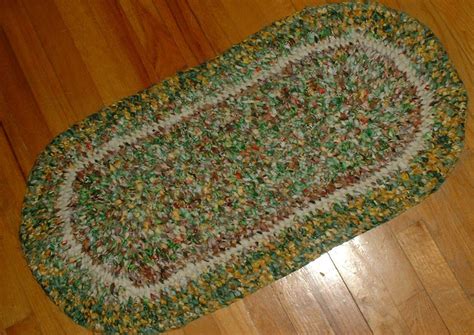 This Is A Rag Rug I Made Using The Amish Knot Or Toothbrush Rug