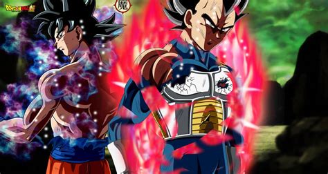 Alternate version of dragon ball super where instead of the son of vegeta and bulma from the future it's actually the. Goku Vegeta Ultra instinct ofensive and defensive by ...