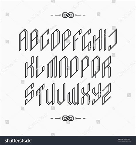 This tag is currently used only when latin characters appear in multiscript. Decorative Line Font Outline Empty Monochromatic Stock ...