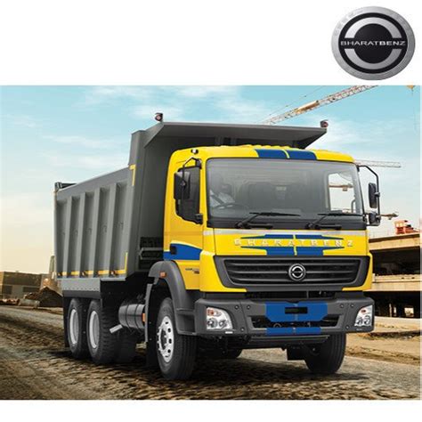The dimensions of dost + such as length 4630 mm, height 1900 mm, wheelbase 2510 mm. 優れた Bharat Benz Tipper - じゃせごめ