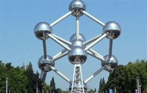 Atomium One Of The Citys Major Landmarks This Unusual Monument Was