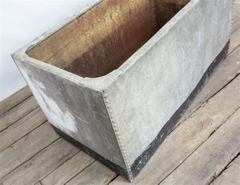 Large Galvanized Water Trough New England Garden Company